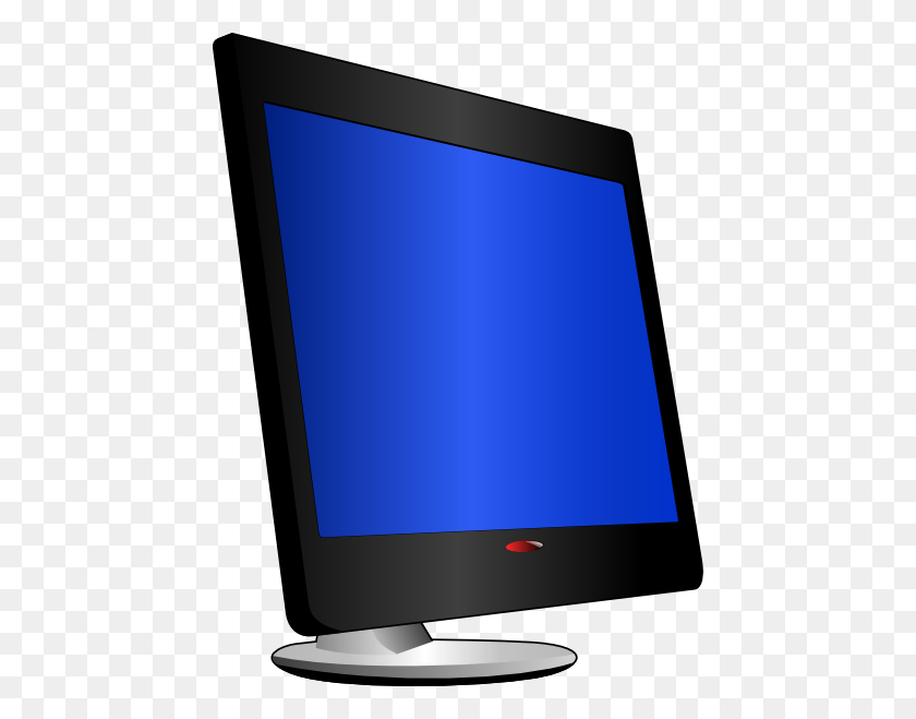 450x599 My Monitor Png, Clip Art For Web - Screen Clipart