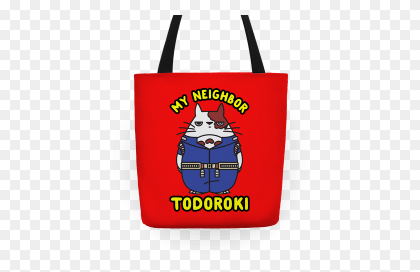 484x484 My Neighbor Todoroki Tote Bag Lookhuman - Todoroki PNG