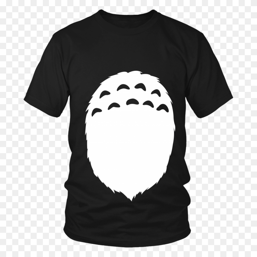 1000x1000 Mi Vecino Totoro Inspirado Camiseta Nerdkudo - Totoro Png