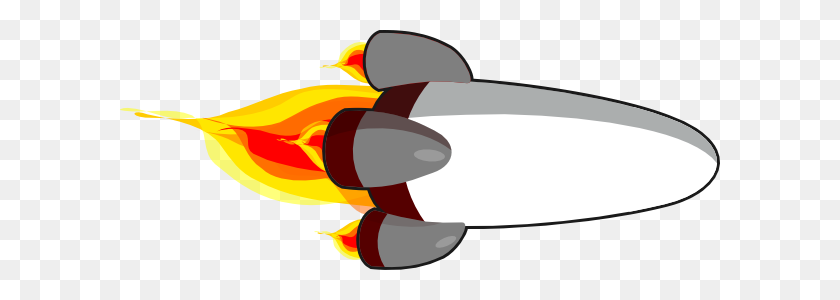 600x240 My Rocketship Edit - Rocket Blast Off Clipart