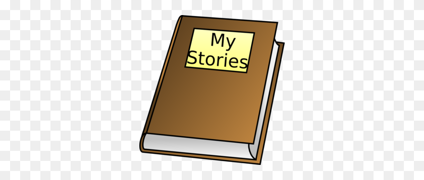 288x298 My Stories Clip Art - Story Book Clipart