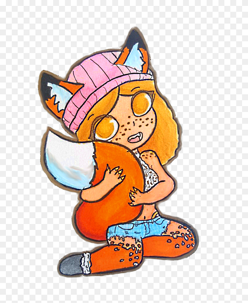 720x968 My Sweet Food Pinup Girl Pumpkin Spice Latte Hecho Con Copics - Pumpkin Spice Latte Clipart