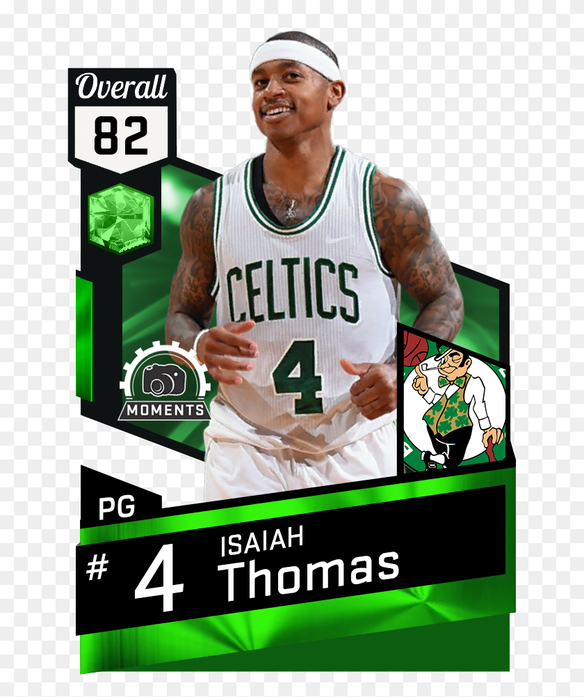 651x941 My Team Database On Twitter New Myteam Moments Cards - Isaiah Thomas PNG