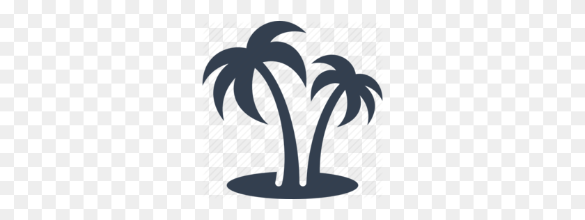 260x256 Myrtle Beach Palm Tree Clipart - Palm Tree Clip Art Free