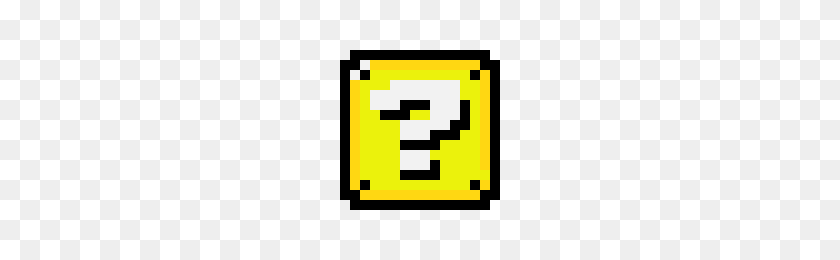 200x200 Mystery Block Pixel Art Maker - Mystery PNG
