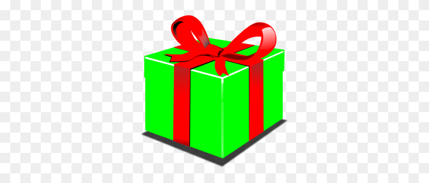 291x299 Mystery Christmas Gift Box Clipart - Mystery Box Clipart