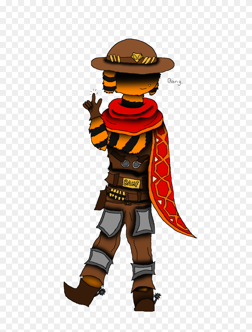762x1048 Mystery Mccree - Mccree PNG