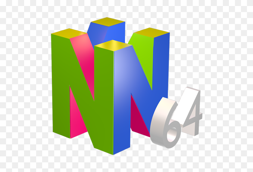 512x512 N Logos - Logotipo De Nintendo 64 Png