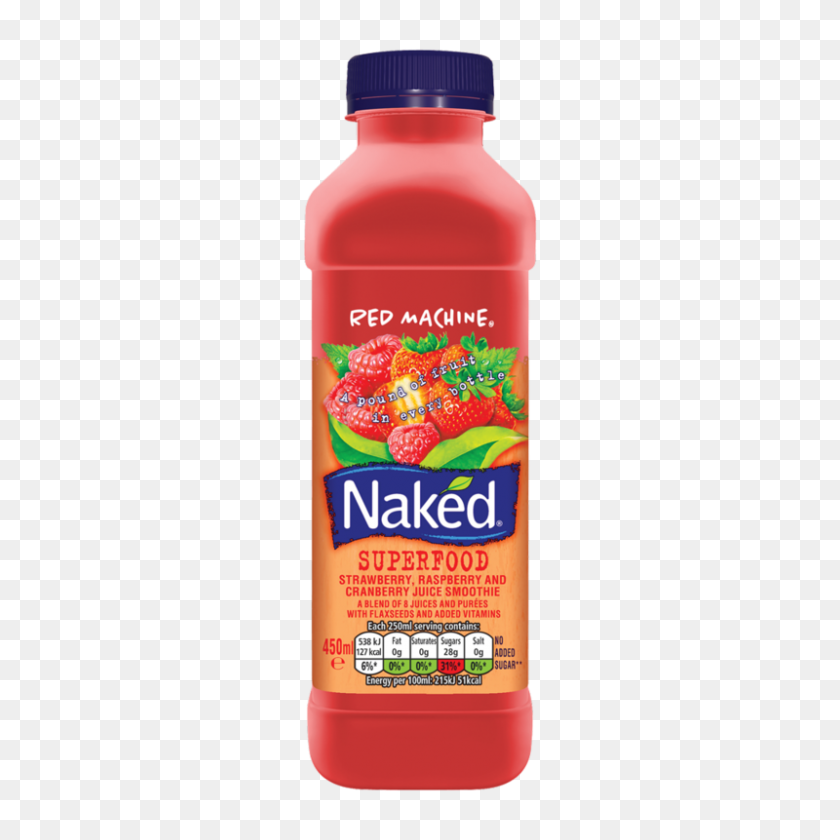 800x800 Naked Red Machine Juice Smoothie - Smoothie PNG