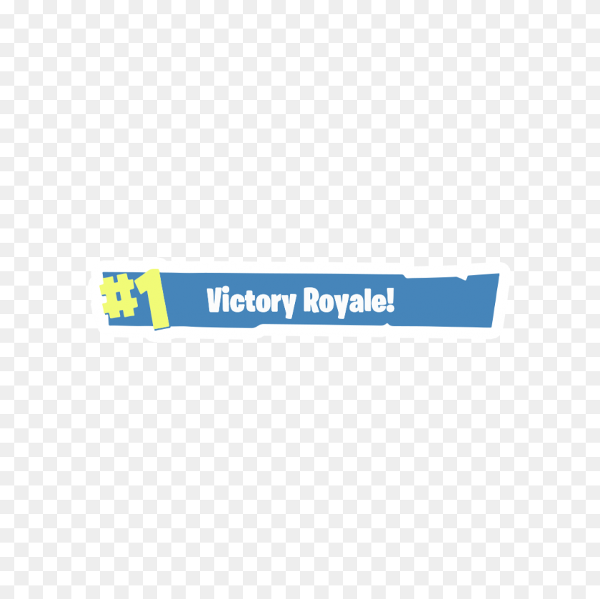 1000x1000 Naklejka Victory Royale - Victory Royale Fortnite PNG