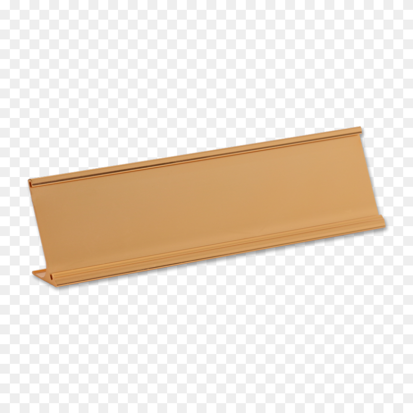 800x800 Nameplate Desk Holder, Rose Gold - Name Plate PNG