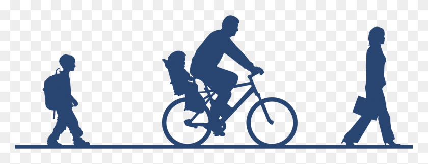 1252x422 План Пешеходных Велосипедов На Нэпир-Авеню - Планирование Встречи Клипарт