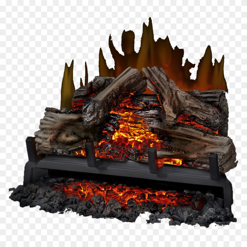 1200x1200 Napoleon Woodland Electric Fireplace Insertlog Set Sylvane - Fireplace PNG