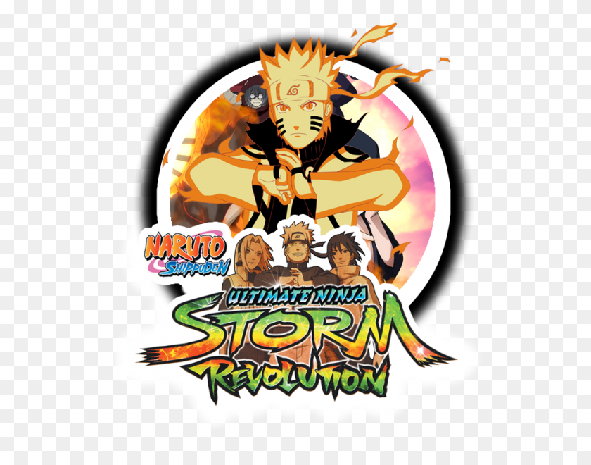 534x600 Naruto Clipart Naruto Storm - Naruto Logo PNG