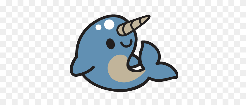 400x300 Narwhal - Narwhal Clipart