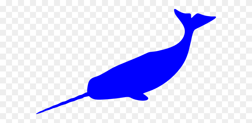 600x353 Narwhal Blue Clip Art - Cute Narwhal Clipart