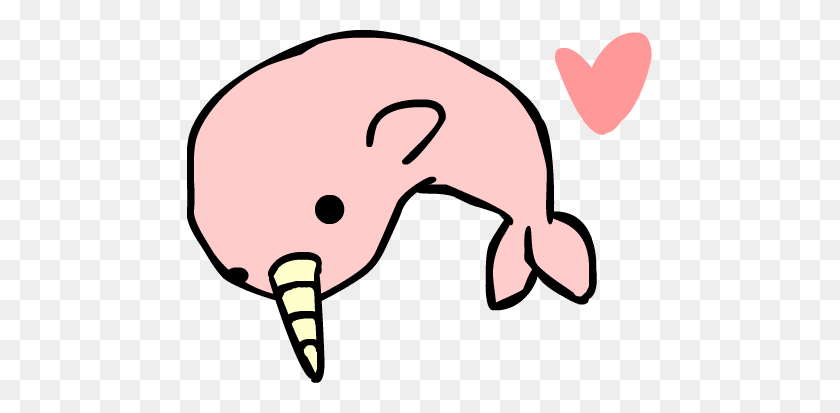 465x353 Narwhal Clipart Cute - Narwhal Clipart