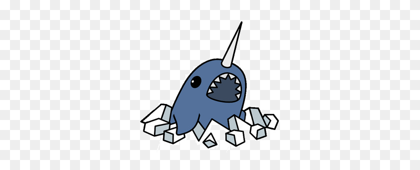 280x280 Narwhal Facts - Sloth Clipart
