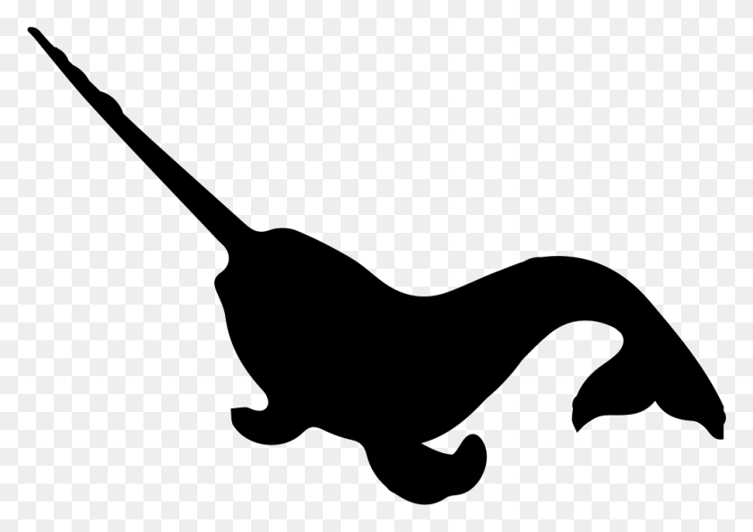 981x672 Narwhal Sea Animal Shape Png Icon Free Download - Narwhal PNG