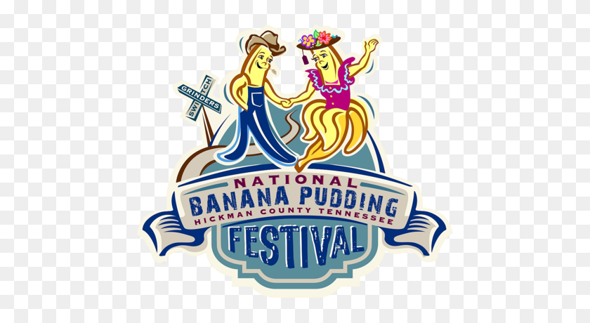 450x400 National Banana Pudding Festival - Banana Pudding Clipart