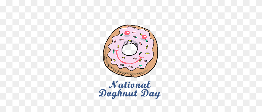 280x300 National Donut Day Calendar, History, Tweets, Facts, Quotes - Doughnut PNG