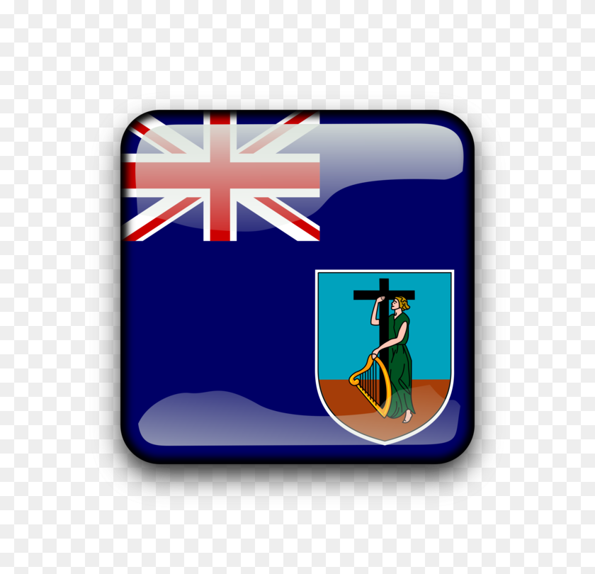 750x750 La Bandera Nacional De La Bandera De Fiji Bandera De Australia Bandera De Montserrat - Bandera Australiana De Imágenes Prediseñadas