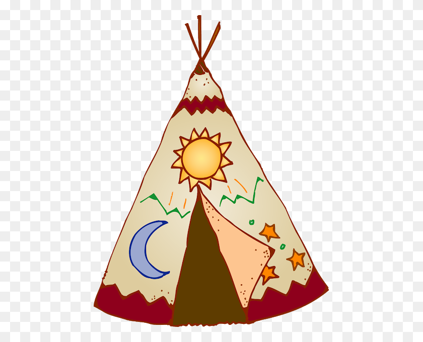 467x620 Native American Shelter Clip Art - Pee Clipart