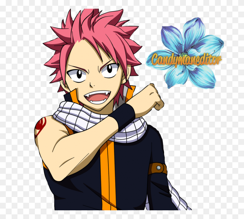 1024x914 Natsu Taking A Picture - Natsu Dragneel PNG