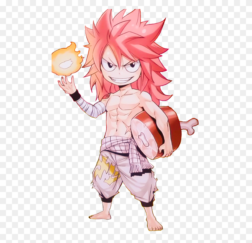 495x750 Natsu Why The F You Have Gajeel's Hair Style!! In Love - Natsu Dragneel PNG