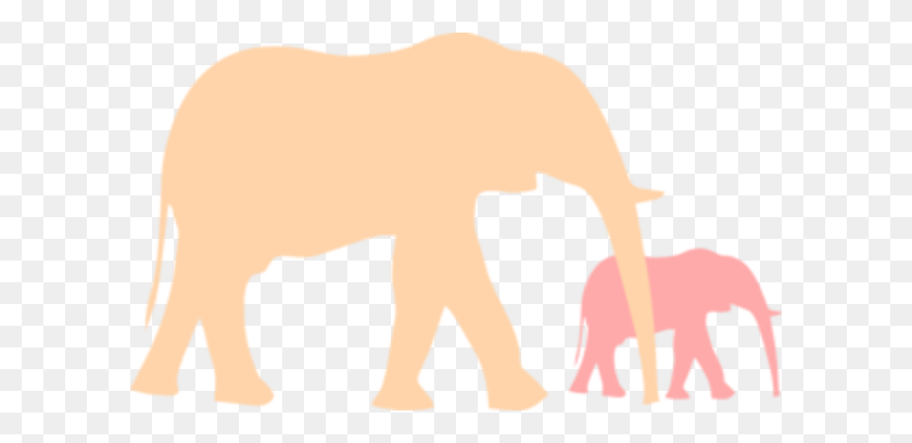 600x348 Nature Animals Elephants Mom N Baby Free Images - Mother Nature Clipart