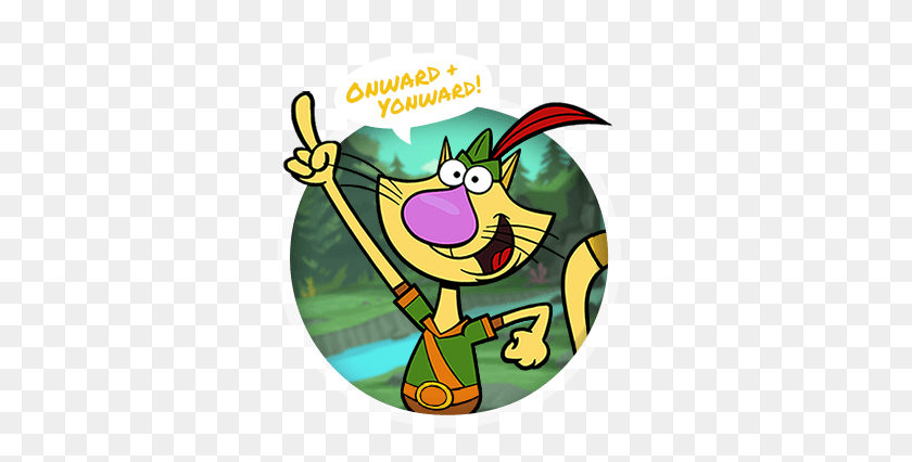 365x366 Nature Cat Nature Cat Pbs Kids - Boy Playing Video Games Clipart