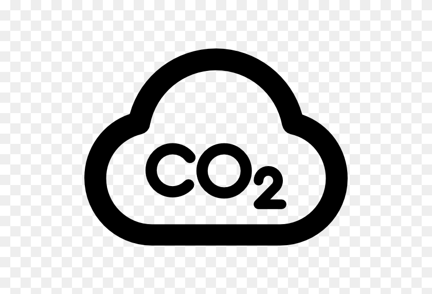 512x512 Природа, Загрязнение, Облако, Значок Углекислого Газа - Клипарт Газовое Облако