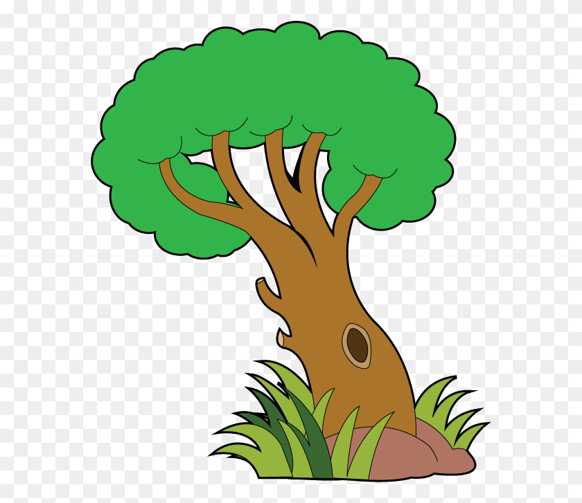 578x667 Природа Дерево Клипарт, Изучите Картинки - Лесное Дерево Клипарт