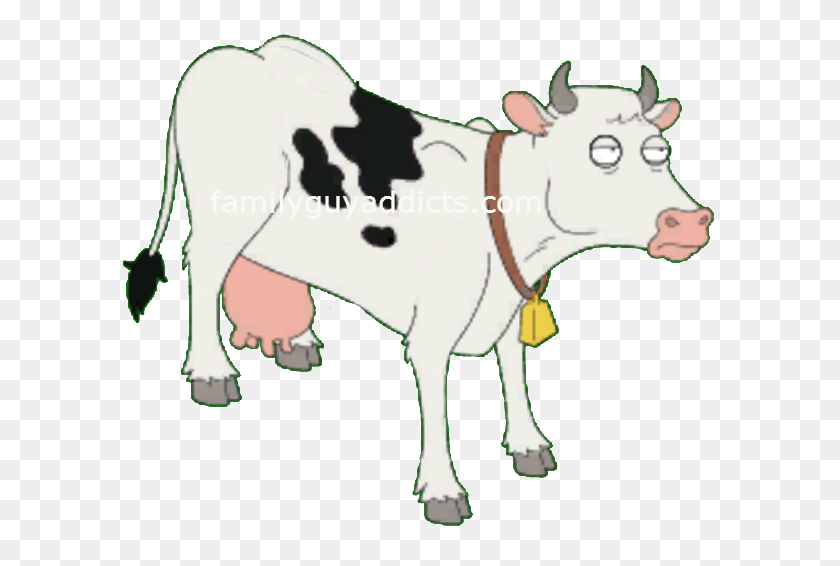 611x506 Nature Week Character Profile Sampm Cow Family Guy Addicts - Family Guy Clipart