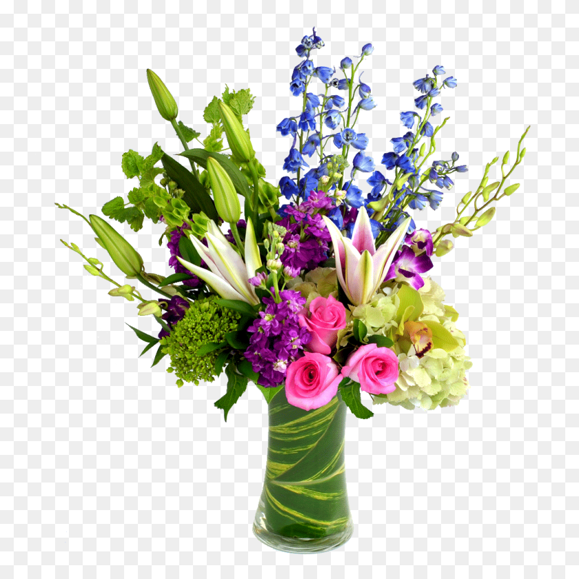1024x1024 Nature's Delight Bouquet - Bouquet Of Flowers PNG