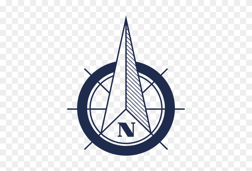 512x512 Nautical North Arrow Ubication - North Arrow PNG