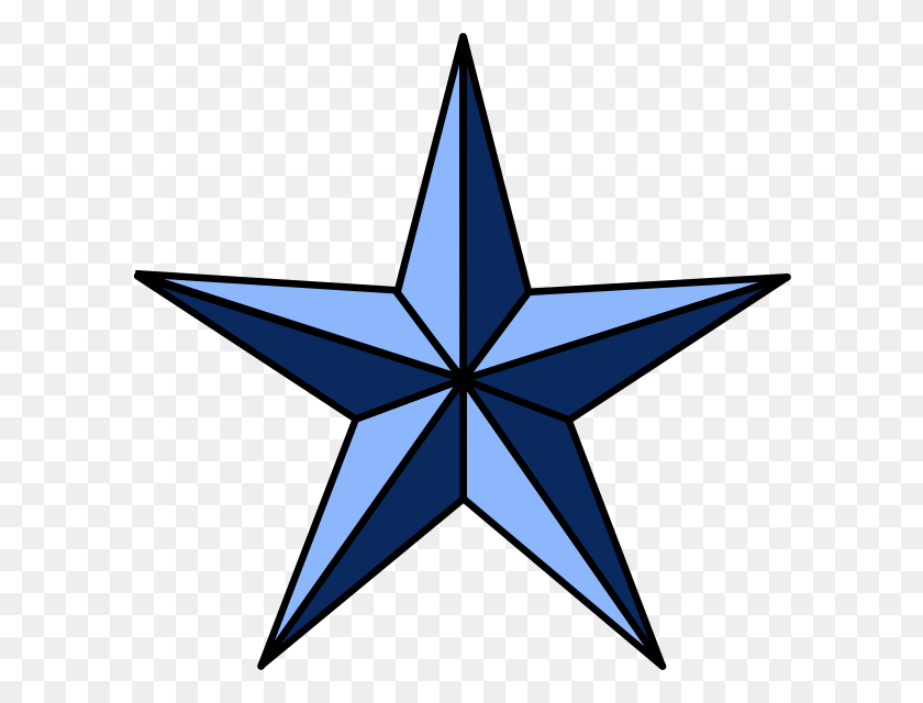 600x580 Тату Морская Звезда Полярная Звезда - Северный Клипарт