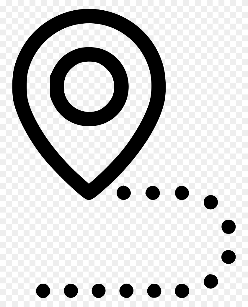 758x980 Navigation Location Gps Pin Marker Goal Png Icon Free Download - Location Symbol PNG