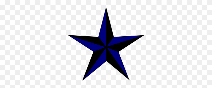 300x291 Темно-Синий Черный Техасская Звезда Картинки - Техасский Клипарт Черный И Белый