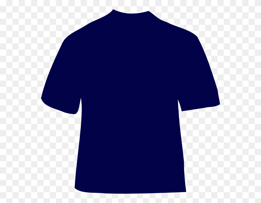 576x595 Navy Blue T Shirt Clip Art - Midnight Clipart