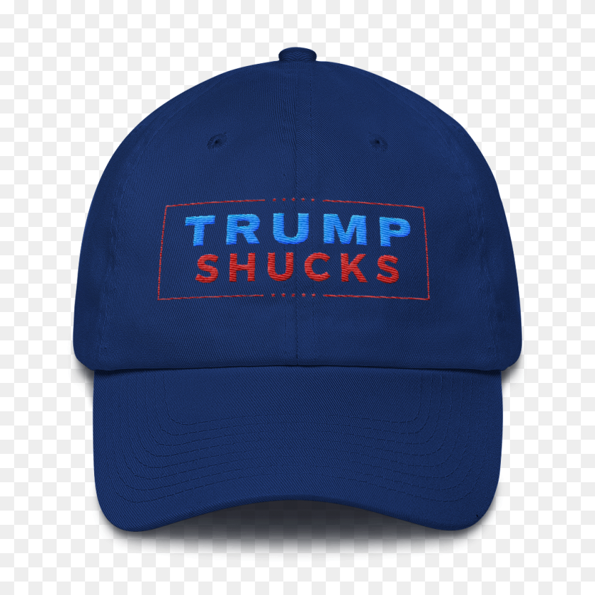 1000x1000 Navy Trump Shucks Dad Hat - Trump Hat PNG