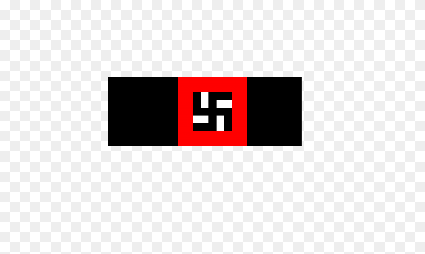 5100x2900 Нацистский Кройц Пиксель Арт - Нацистский Флаг Png