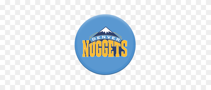 300x300 Nba Denver Nuggets Popsockets Grip - Логотип Денвер Наггетс Png