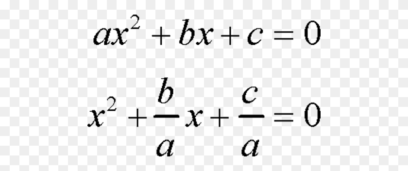 480x292 Класс Ncert Математические Решения Глава Квадратичная - Математические Уравнения Png
