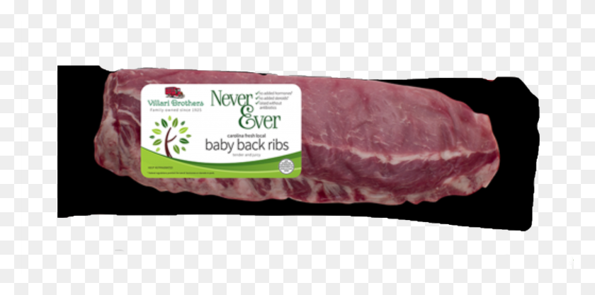3816x1749 Ne Baby Back Ribs Villari Foods - Ribs PNG