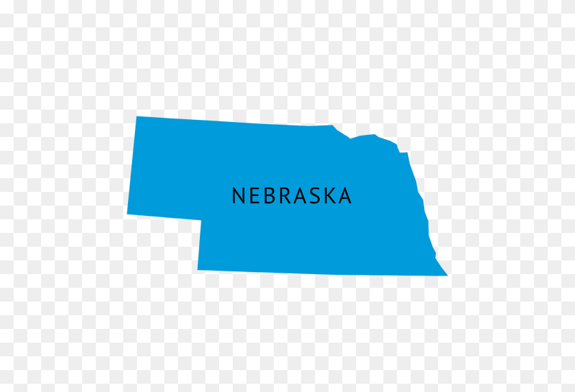 512x512 Nebraska State Plain Map - Nebraska PNG