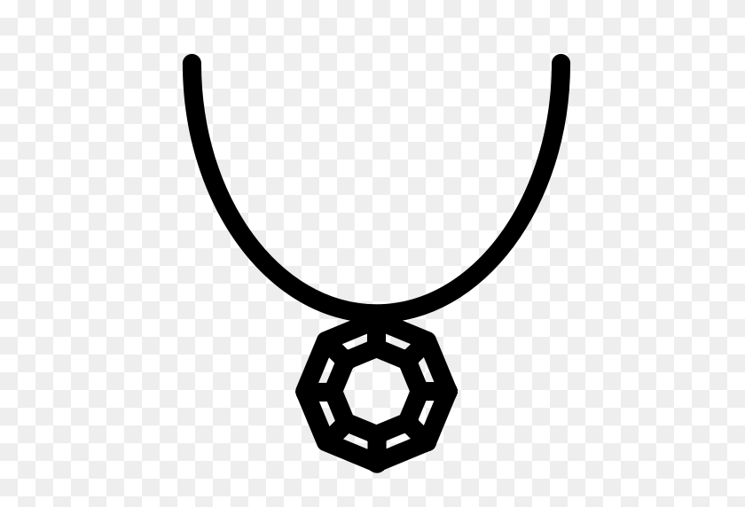 512x512 Ожерелье, Сердце Ожерелье, Значок Ювелирных Изделий С Png И Вектором - Кулон Png