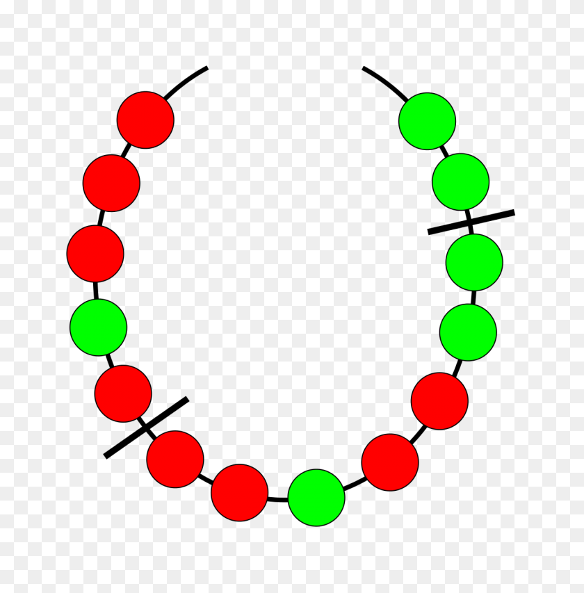 1200x1220 Necklace Splitting Problem - String Of Pearls Clipart