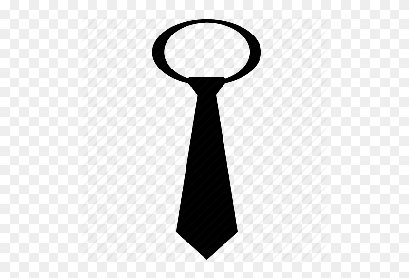 512x512 Necktie Shirt Icon - Black Tie PNG
