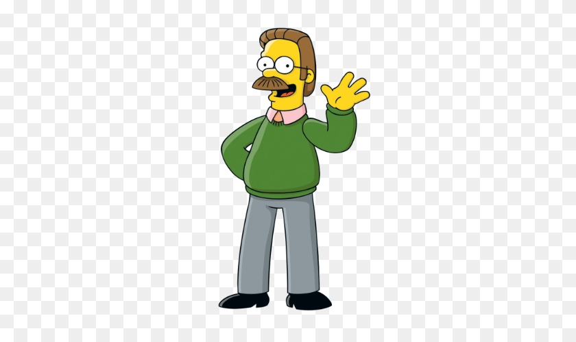 274x440 Ned Flanders Simpsons Wiki Fandom Powered - Monroe Doctrine Clipart